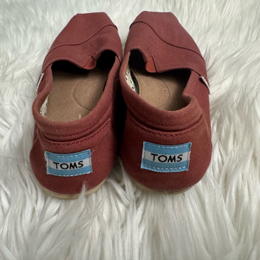 TOMS Brick Red Alpargata - Picture 4 of 5